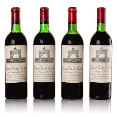 View full screen - View 1 of Lot 354. Château Léoville Las Cases 1962-1970 Vertical (4 BT).
