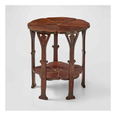 View full screen - View 1 of Lot 324. A Rare "Poppy" Table, Model No. 26.
