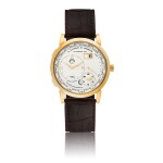 A. LANGE & SÖHNE | REF 116.032, A PINK GOLD WORLD TIME AND DUAL TIME ZONE WRISTWATCH WITH DATE AND POWER RESERVE CIRCA 2000