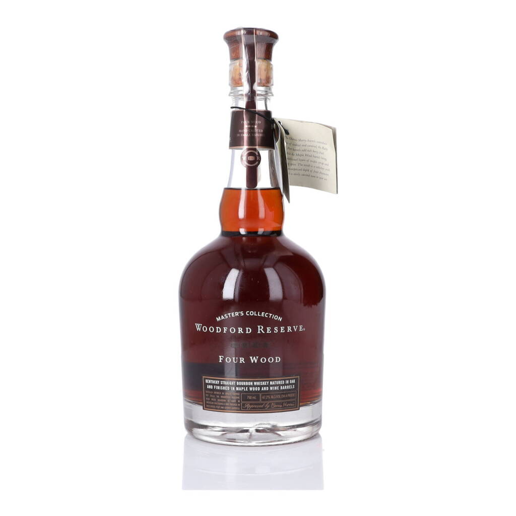View full screen - View 1 of Lot 266. Woodford Reserve Masters Collection Four Wood 94.4 Proof NV (1 BT 75cl).