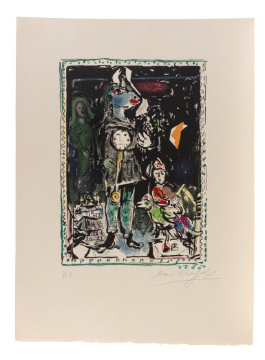 View full screen - View 1 of Lot 111. Paysan à l'horloge.