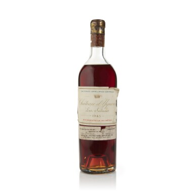 View full screen - View 1 of Lot 458. Château d'Yquem 1945 (1 BT).