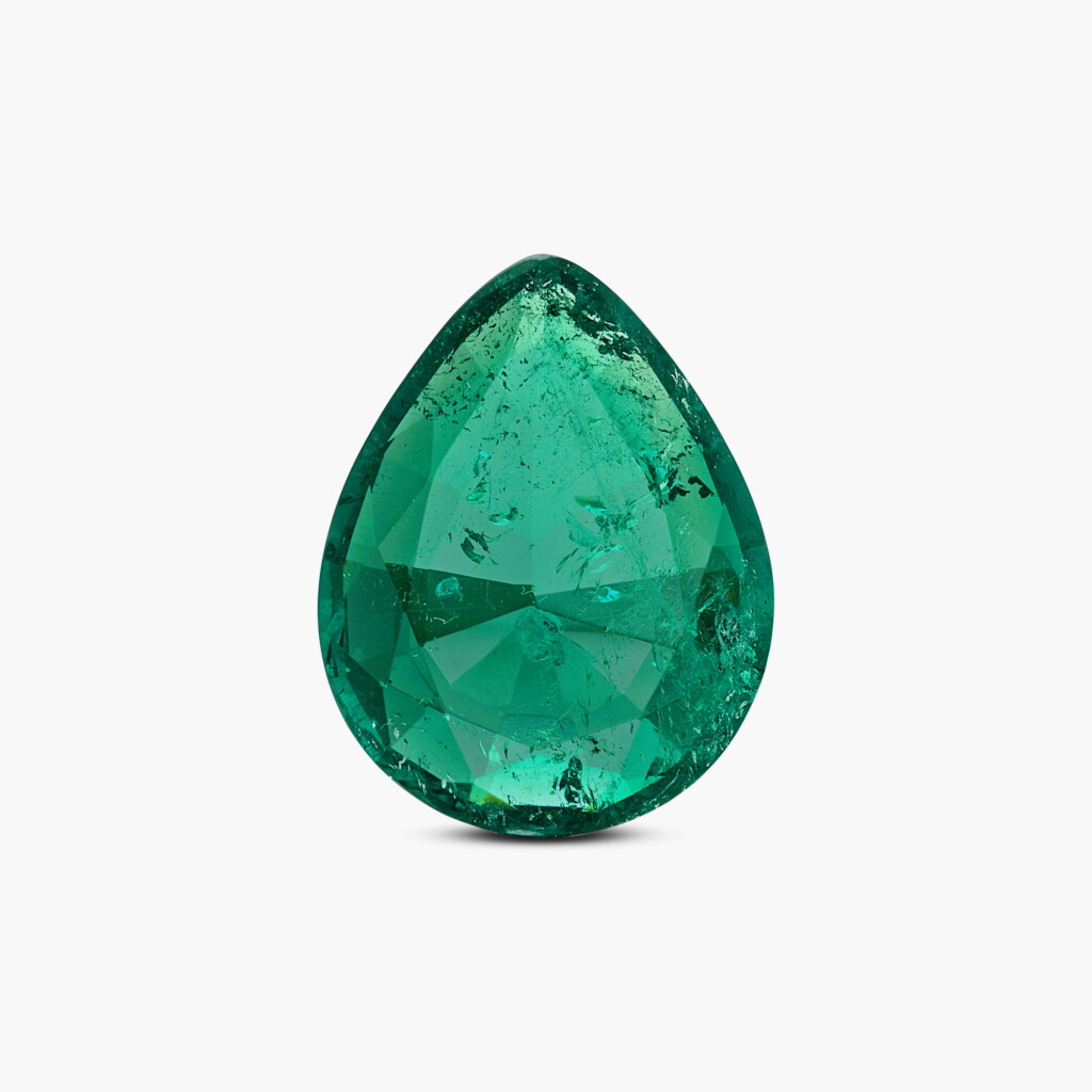 View full screen - View 1 of Lot 913. Unmounted Emerald weighing 4.46 carats.