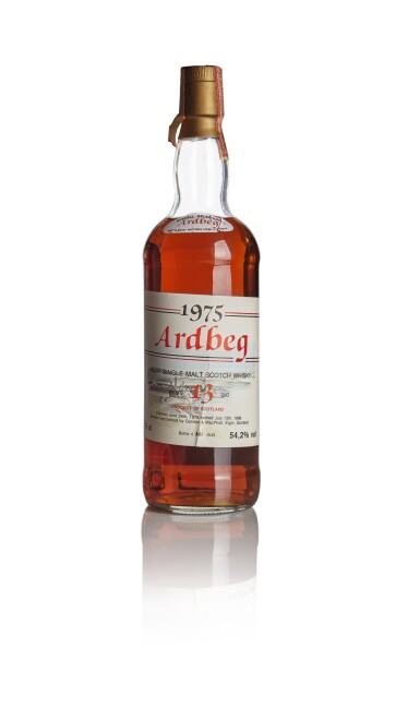 View full screen - View 1 of Lot 330. ARDBEG GORDON & MACPHAIL 13 YEAR OLD 54.2 ABV 1975 .