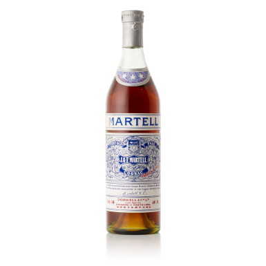 View full screen - View 1 of Lot 8301. Martell 3 Stars Cognac NV (1 BT70).