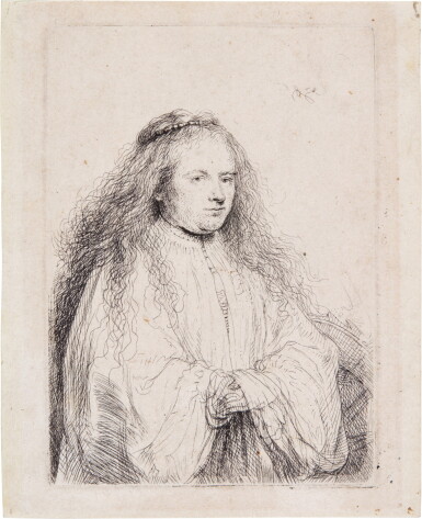 View full screen - View 1 of Lot 78. The Little Jewish Bride (B., Holl. 342; New Holl. 169; H. 154).