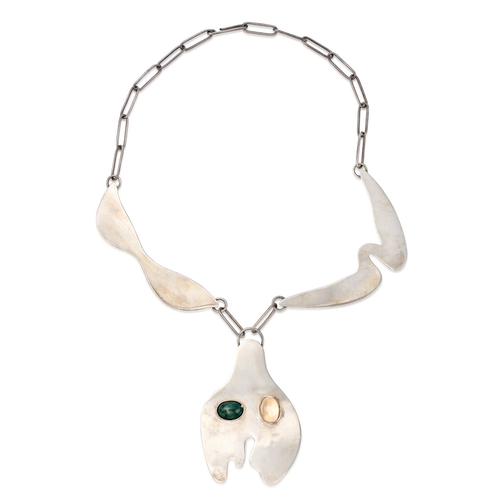 View full screen - View 1 of Lot 72. Tête de Bouteille et Moustache Necklace.