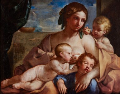 View full screen - View 1 of Lot 285. Allegory of Charity.
