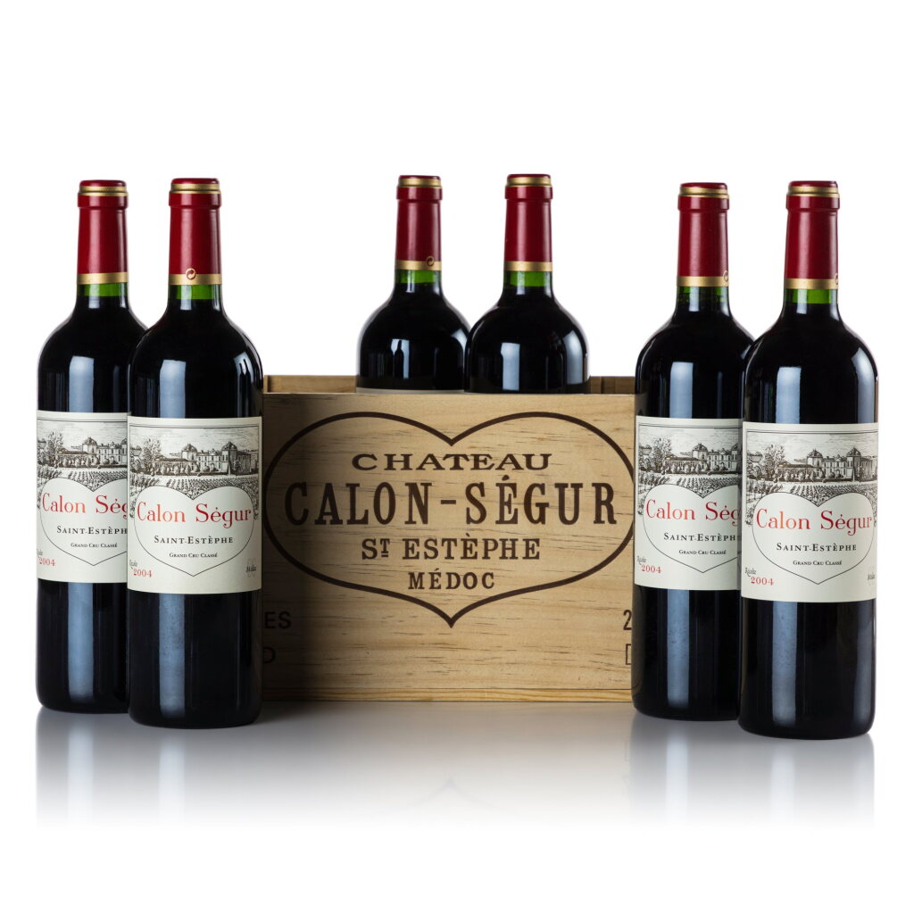 View full screen - View 1 of Lot 143. Château Calon Ségur 2004 (6 BT).
