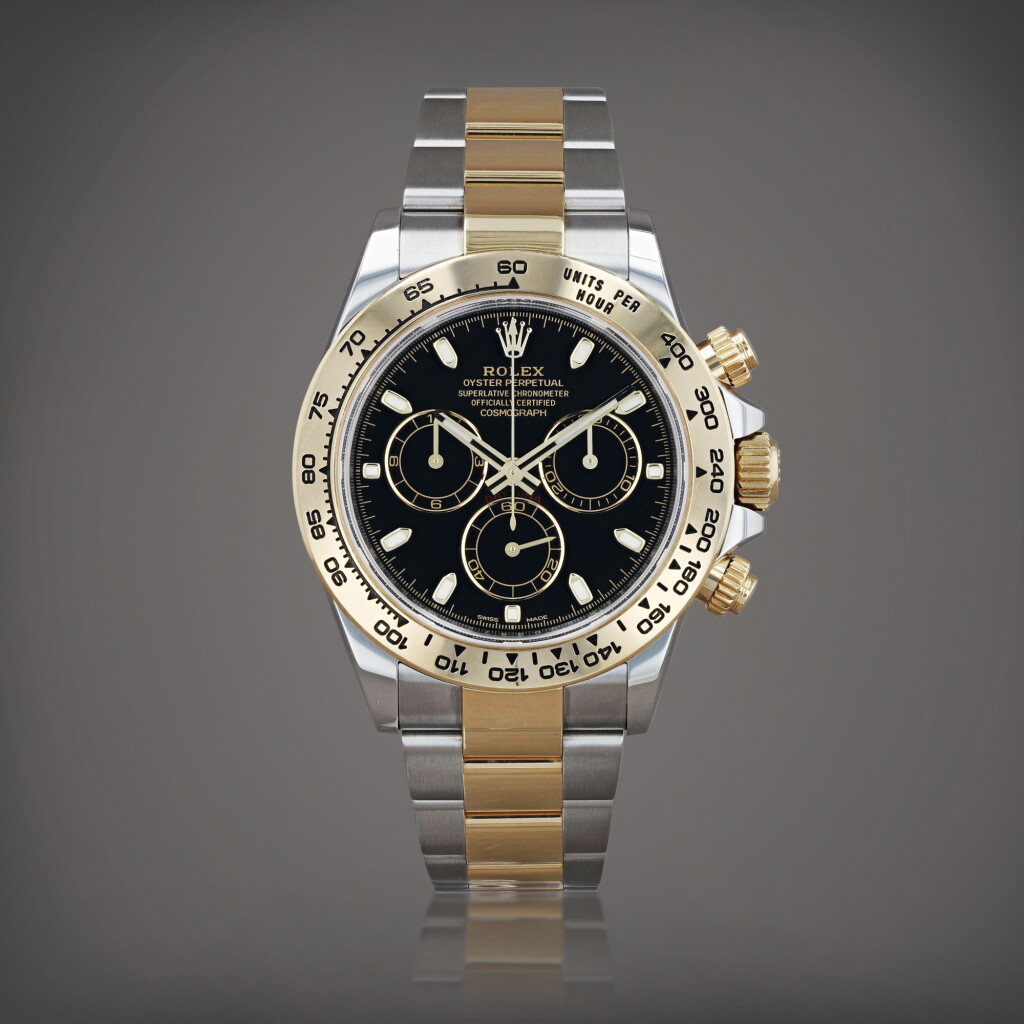 View full screen - View 1 of Lot 359. Daytona, reference 116503 Montre bracelet chronographe en acier et or jaune | Stainless steel and yellow gold chronograph wristwatch with bracelet Vers 2018 | Circa 2018.