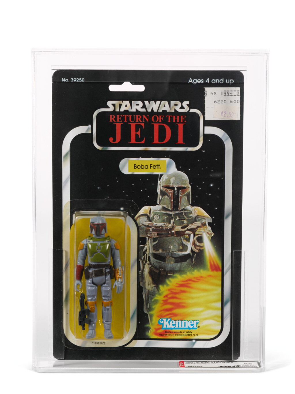 View full screen - View 1 of Lot 29. RETURN OF THE JEDI, BOBA FETT 3 3/4 IN. FIGURE, US, 1983.