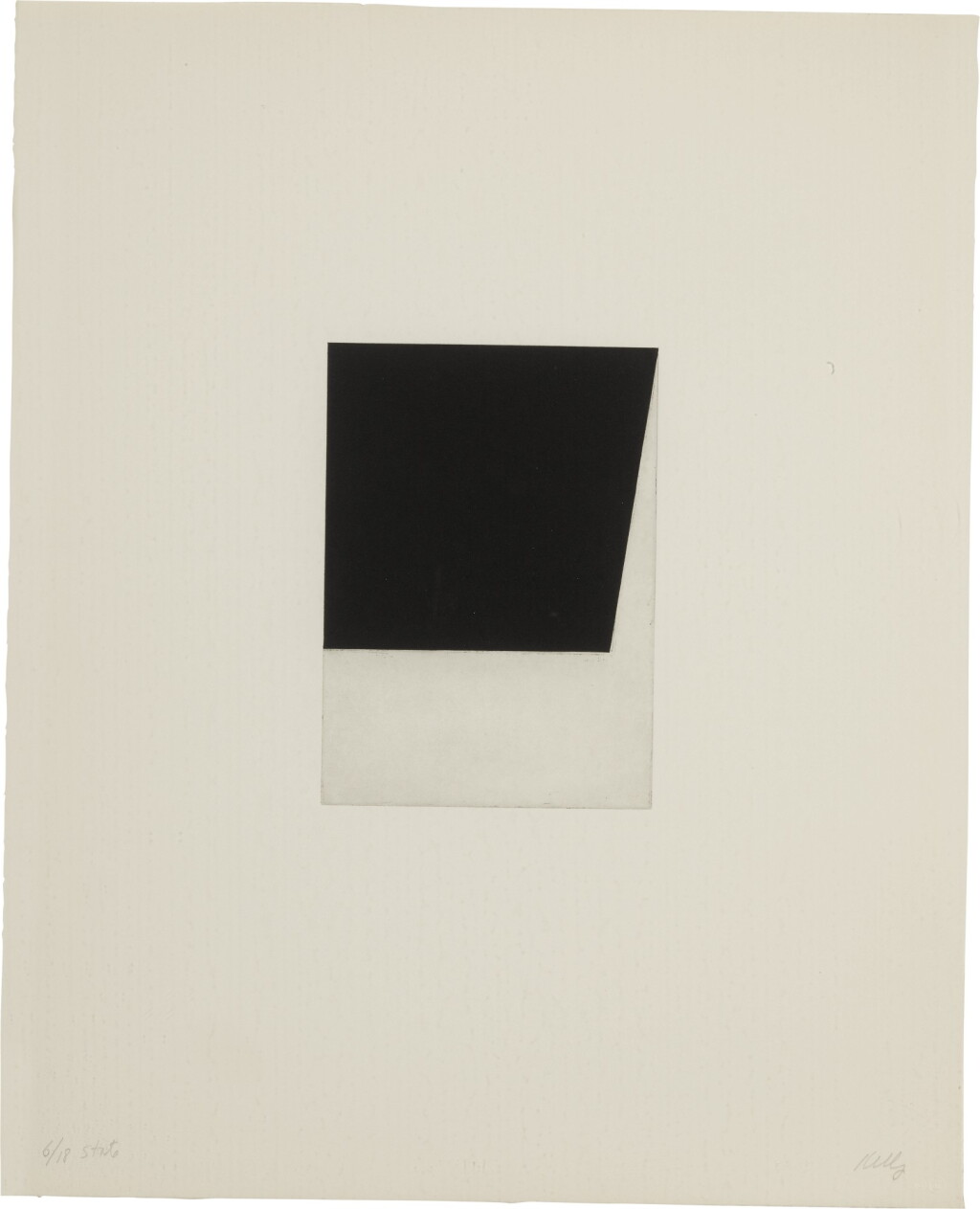 View full screen - View 1 of Lot 4. ELLSWORTH KELLY | CONCORDE V (STATE) (A. 199A).