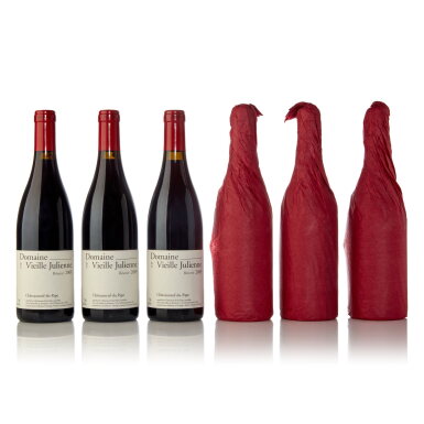 View full screen - View 1 of Lot 202. Châteauneuf du Pape, Domaine de la Vieille Julienne 2009 (6 BT).