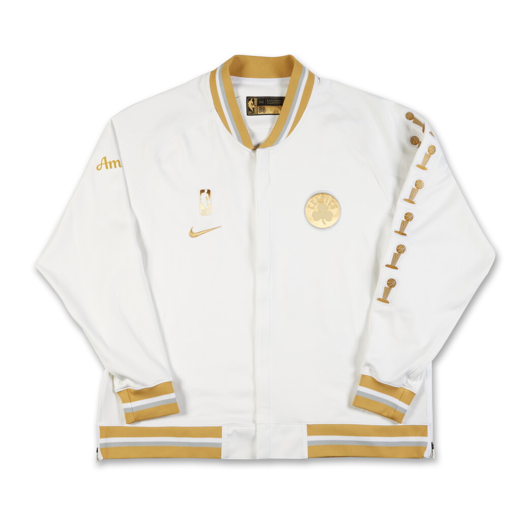 全萤幕检视 - 查看46Neemias Queta ‘Ring Ceremony’ Boston Celtics 2024-2025 Kia NBA Tip-Off Game Worn Warmup Jacket的1