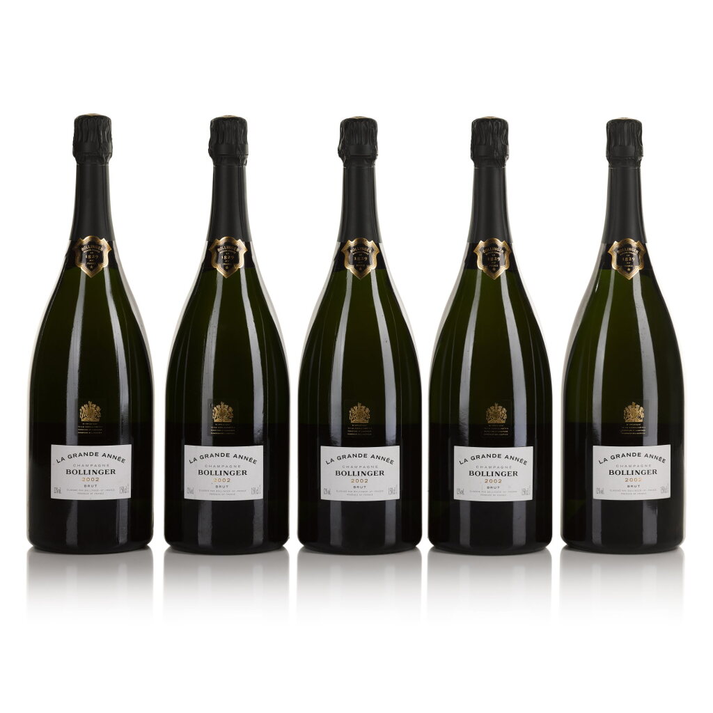 View full screen - View 1 of Lot 361. Bollinger Grande Année 2002 (5 MAG).