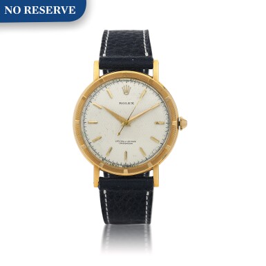 View full screen - View 1 of Lot 214. ROLEX | PRECISION A YELLOW GOLD CENTER SECONDS WRISTWATCH, CIRCA 1953.