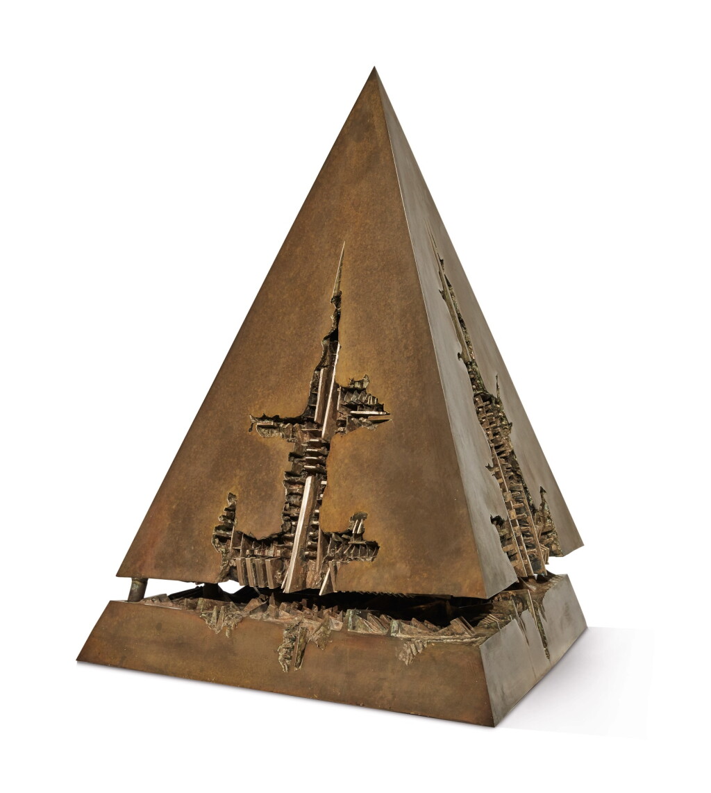 View full screen - View 1 of Lot 101. ARNALDO POMODORO | ASSE DEL MOVIMENTO I.