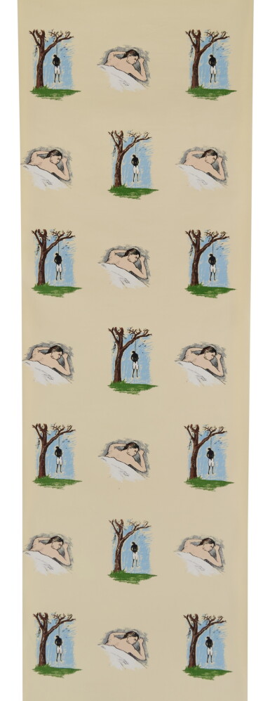 View full screen - View 1 of Lot 516. Hanging Man/ Sleeping Man.