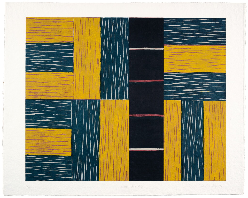View full screen - View 1 of Lot 234. SEAN SCULLY | YELLOW ASCENDING.