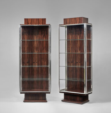 View full screen - View 1 of Lot 108. Pair of Vitrines.