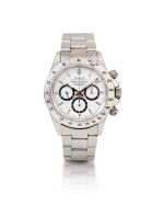 'Inverted 6 Zenith' Daytona, Ref. 16520 Chronographe bracelet en acier Stainless steel chronograph wristwatch with bracelet Vers 1990| Circa 1990