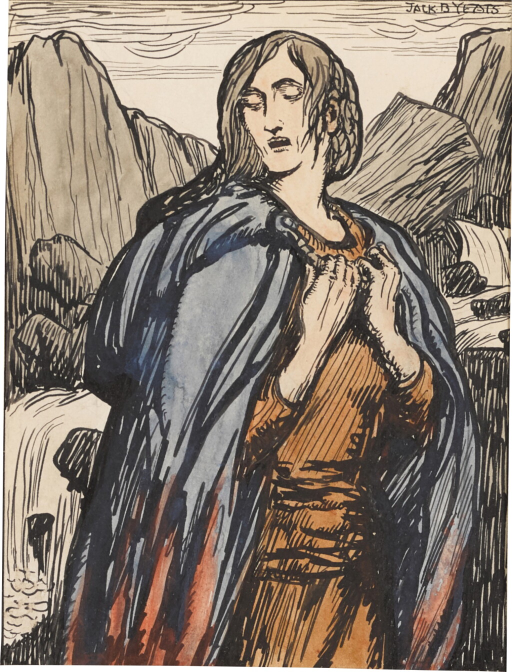 View full screen - View 1 of Lot 143. Illustration to 'Granuaile'.