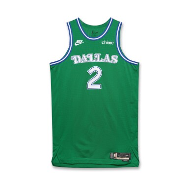 View full screen - View 1 of Lot 34. Dereck Lively II Dallas Mavericks 2025-2026 Game Worn Classic Edition Jersey .