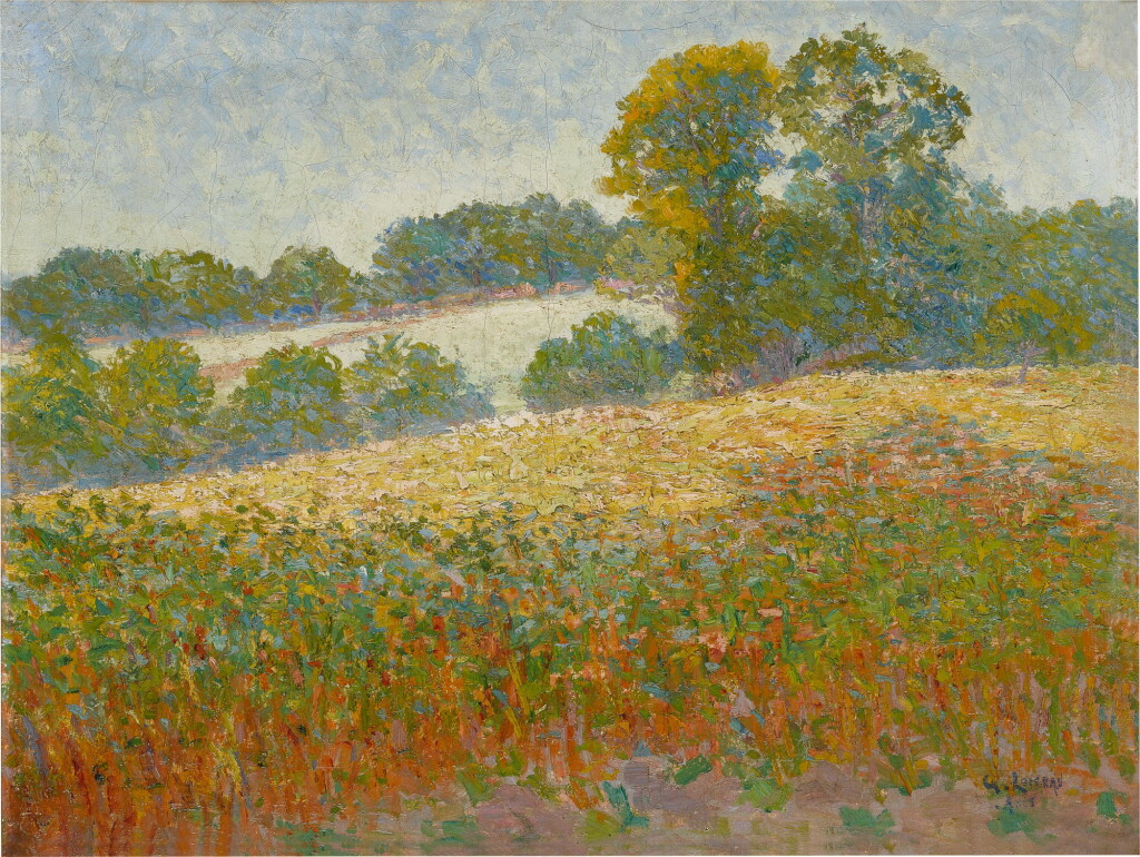 View full screen - View 1 of Lot 5. GUSTAVE LOISEAU | CHAMPS DE FLEURS.