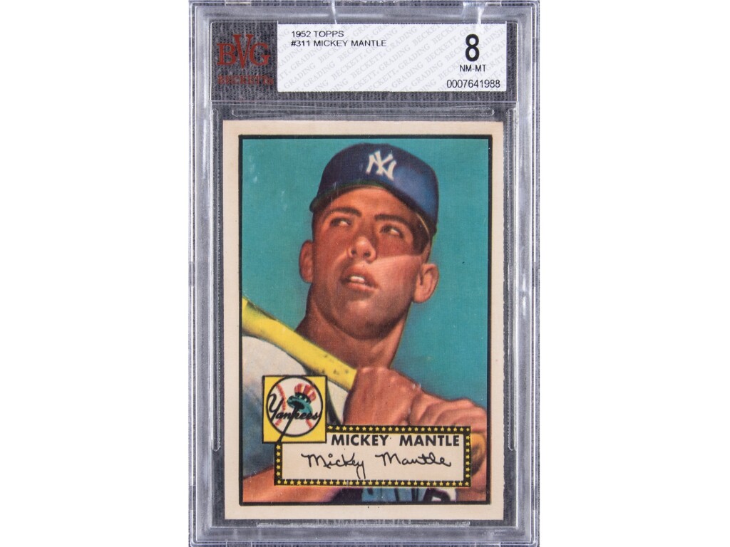 graded mickey mantle cards 1959 Topps #10 Mickey Mantle New York Yankees PSA 6 Graded Baseball Card MLB