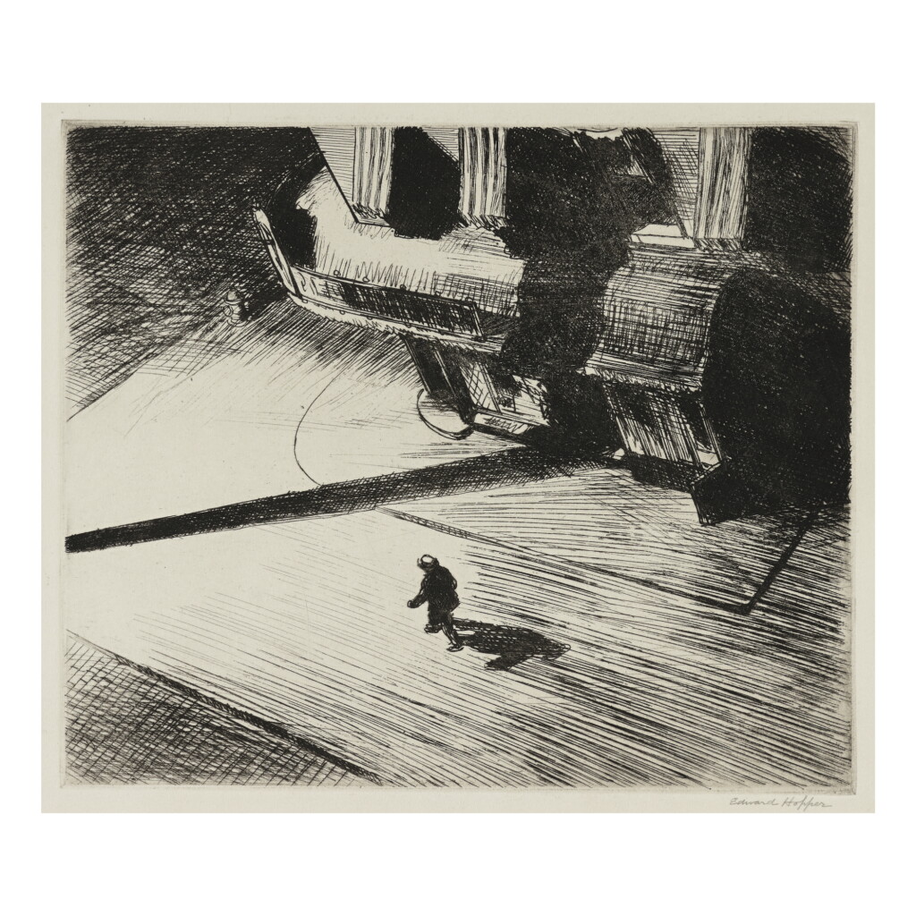 View full screen - View 1 of Lot 34. EDWARD HOPPER | NIGHT SHADOWS (LEVIN 82; ZIGROSSER 22).