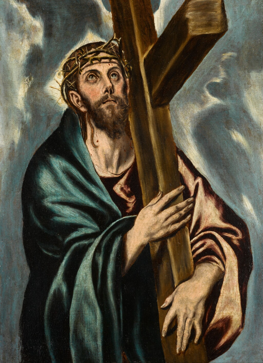 View full screen - View 1 of Lot 142. Christ Carrying the Cross.