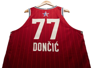 View full screen - View 1 of Lot 6. Luka Doncic Game Worn ‘NBA All-Star Game’ Complete Uniform .