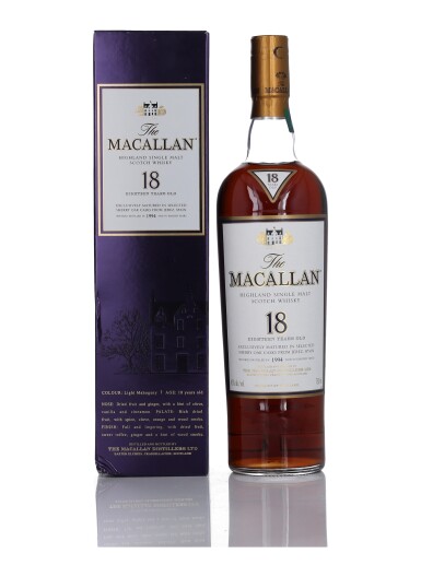 View full screen - View 1 of Lot 19. The Macallan 18 Year Old 43.0 abv 1994 (1 BT 75cl).