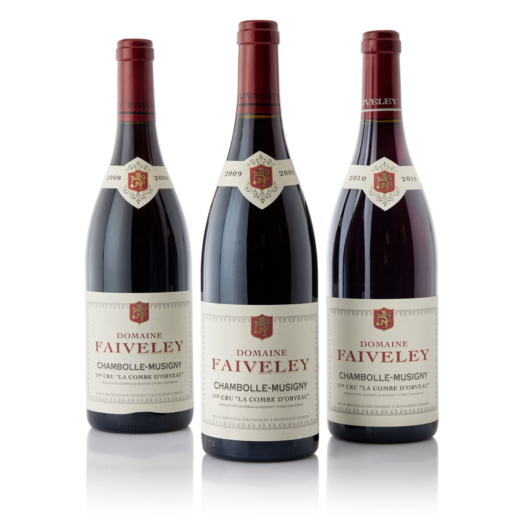 View full screen - View 1 of Lot 2891. Chambolle Musigny, La Combe d'Orveaux 2010 Faiveley (12 BT).