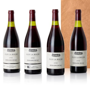 View full screen - View 1 of Lot 1. Clos de la Roche 1990 Domaine Dujac (12 BT).