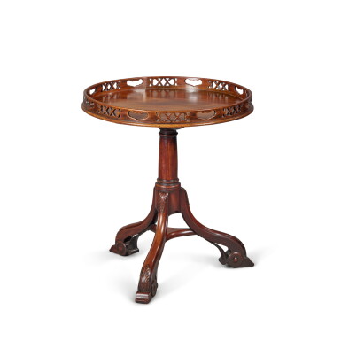 View full screen - View 1 of Lot 263. A George II Mahogany Tripod Table, Circa 1750.