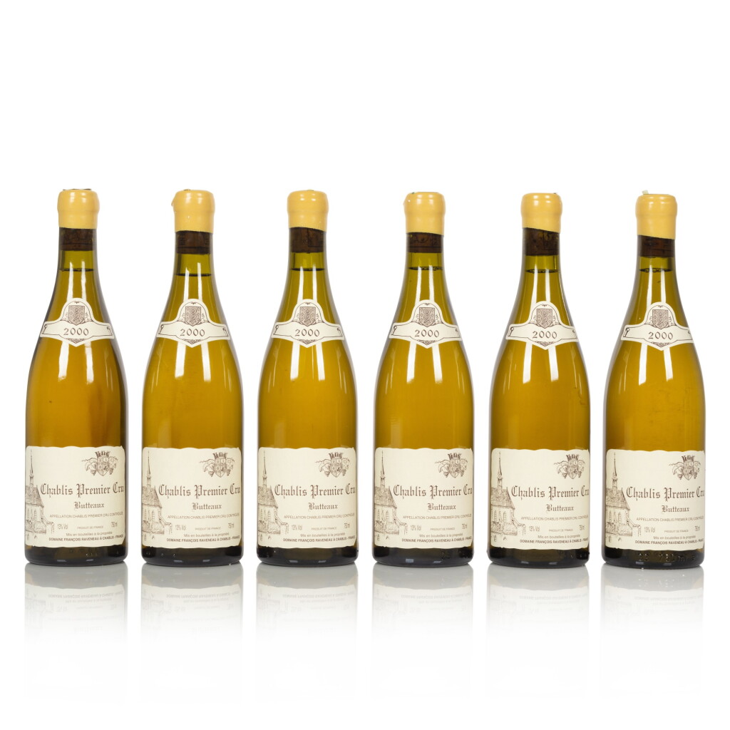 View full screen - View 1 of Lot 104. Chablis, Butteaux 2000 Domaine Raveneau (6 BT).