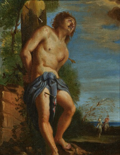 View full screen - View 1 of Lot 55. Saint Sebastian | Heiliger Sebastian.