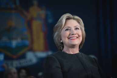 View full screen - View 1 of Lot 5. Coffee and Virtual Conversation with Hillary Clinton.