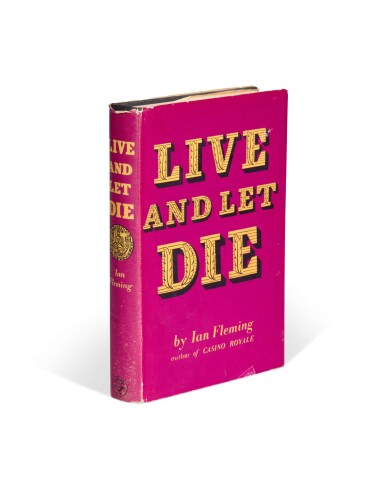 View full screen - View 1 of Lot 201. Ian Fleming | Live and Let Die, 1954, first edition, dust-jacket.