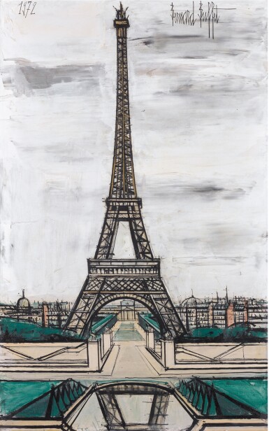 View full screen - View 1 of Lot 248. La Tour Eiffel, vue du Trocadéro.