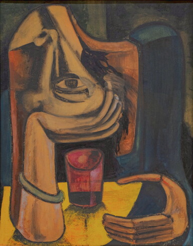 View full screen - View 1 of Lot 18. Untitled (The Drinker).