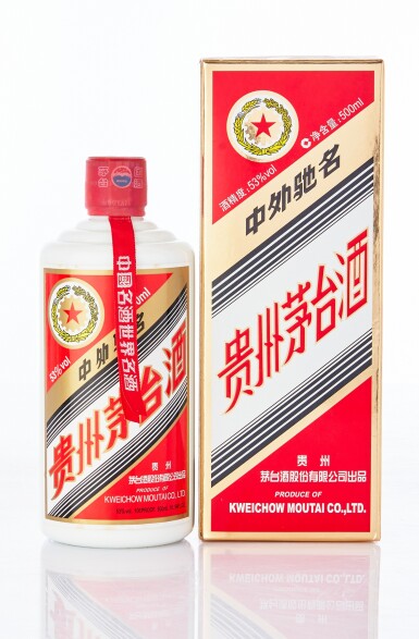 View full screen - View 1 of Lot 6344. 2011年產"五星牌"貴州茅台酒 Kweichow Five Star Moutai 2011 (1 BT50).
