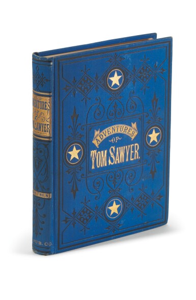 View full screen - View 1 of Lot 138. Twain, The Adventures of Tom Sawyer, 1876.