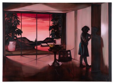 View full screen - View 1 of Lot 11. Red Sky Morning.