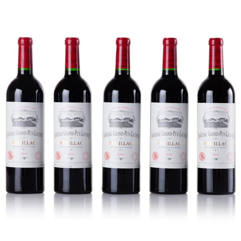 View full screen - View 1 of Lot 652. Château Grand Puy Lacoste 2000 (9 BT).