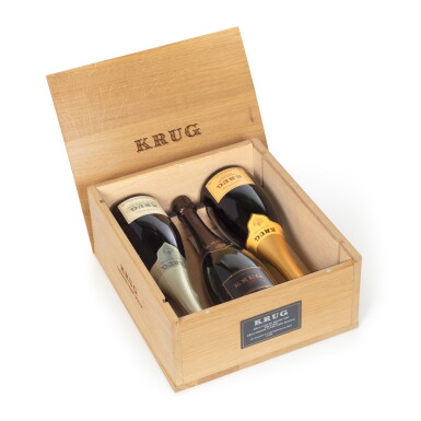 View full screen - View 1 of Lot 9400. Krug Case "From Soloist to Orchestra in 2002, Acte II" (3 BT).