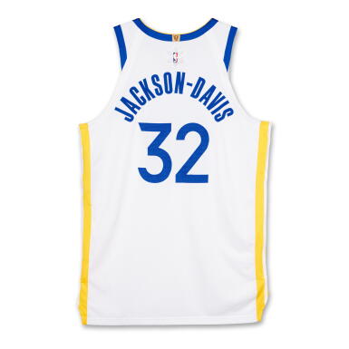 View full screen - View 1 of Lot 50. Trayce Jackson-Davis ‘Christmas Day’ Golden State Warrior 2025-2026 Game Worn Association Edition Jersey.