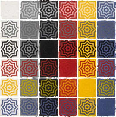 View full screen - View 1 of Lot 186. Eight Pointed Stars (Krakow 1996.21).