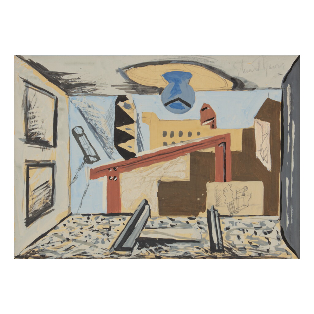 View full screen - View 1 of Lot 23. STUART DAVIS | NEW YORK ATTIC.